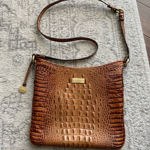 brahmin toasted almond crossbody